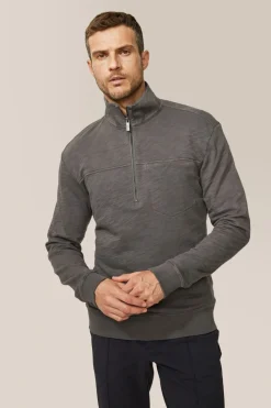 Discount Good Man Brand All In Zip Pullover | Responsible French Terry