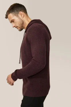 Store Good Man Brand Aspire Waffle-Stitch Hoodie | Merino Wool