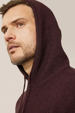 Store Good Man Brand Aspire Waffle-Stitch Hoodie | Merino Wool