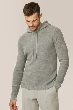 Store Good Man Brand Aspire Waffle-Stitch Hoodie | Merino Wool
