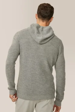 Store Good Man Brand Aspire Waffle-Stitch Hoodie | Merino Wool