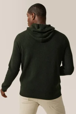 Store Good Man Brand Aspire Waffle-Stitch Hoodie | Merino Wool