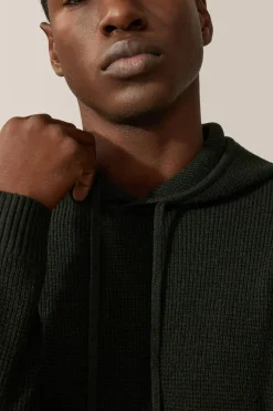 Store Good Man Brand Aspire Waffle-Stitch Hoodie | Merino Wool