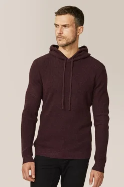 Store Good Man Brand Aspire Waffle-Stitch Hoodie | Merino Wool