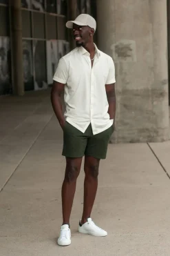 Online Good Man Brand Big On-Point Shirt: Stretch | Responsible Cotton