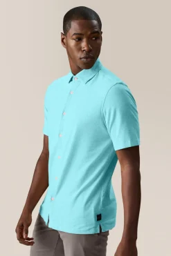 Shop Good Man Brand Big On-Point Shirt: Stretch | Heathered Flex Pro Lite