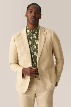 Shop Good Man Brand Blazer | With Linen