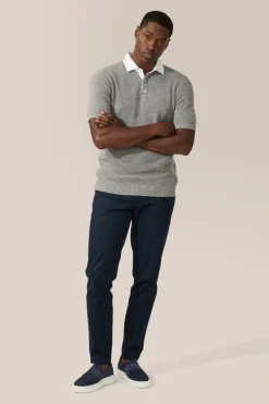 Cheap Good Man Brand Collar Polo Sweater | Merino Wool