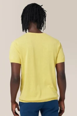 Clearance Good Man Brand Crew Neck Tee Sweater | Cotton & Linen