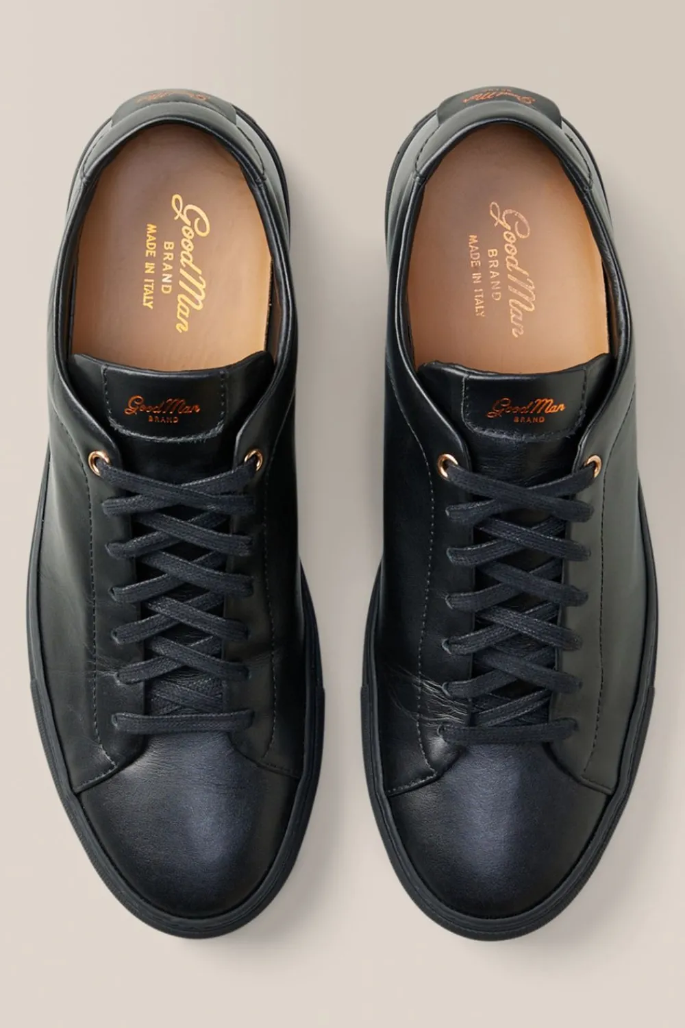 Best Sale Good Man Brand Edge Lo-Top Sneaker: Mono | Nappa Leather