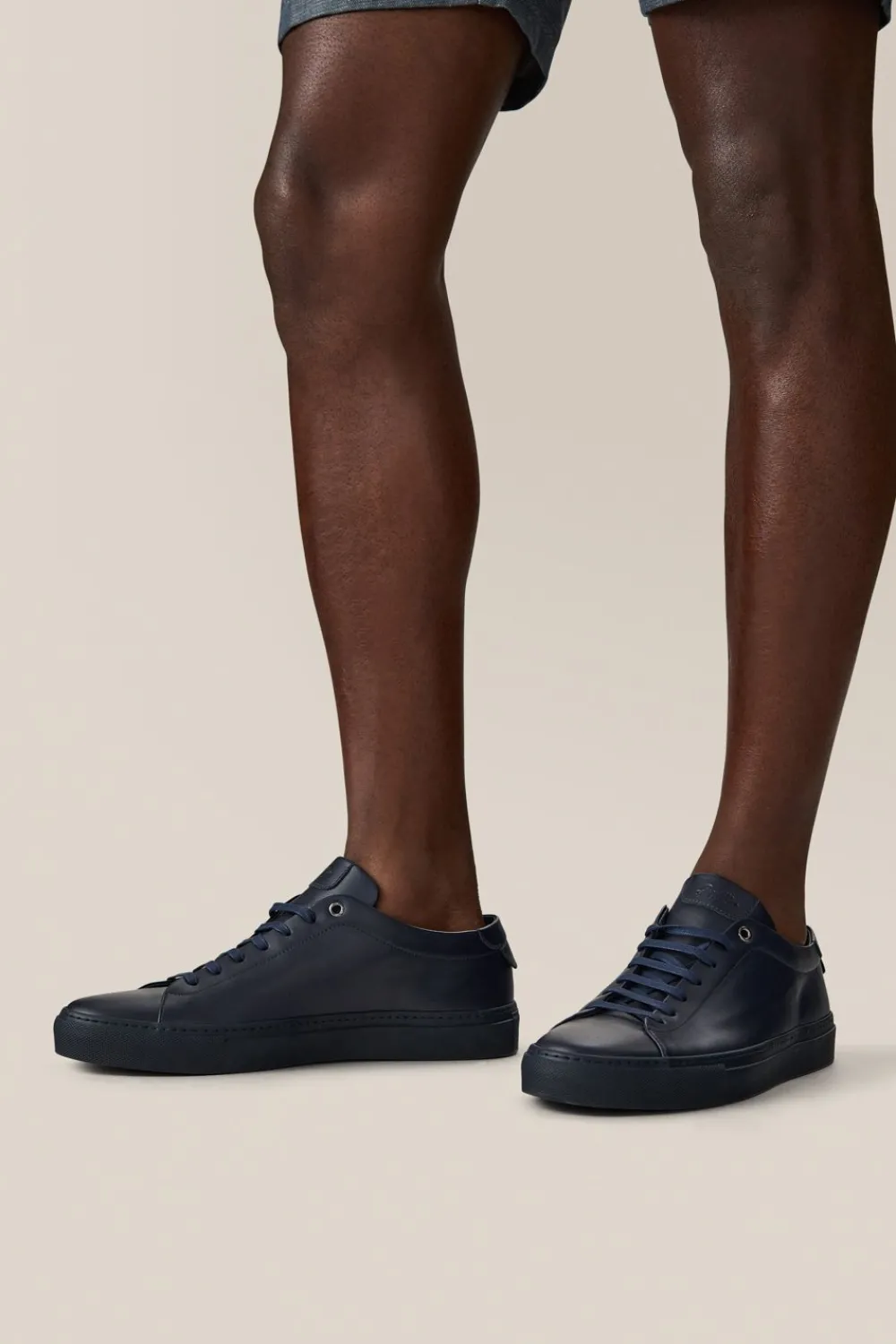 Best Sale Good Man Brand Edge Lo-Top Sneaker: Mono | Nappa Leather