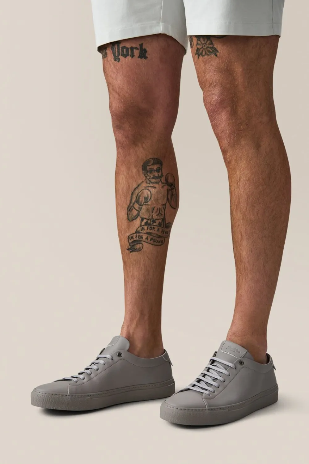 Best Sale Good Man Brand Edge Lo-Top Sneaker: Mono | Nappa Leather