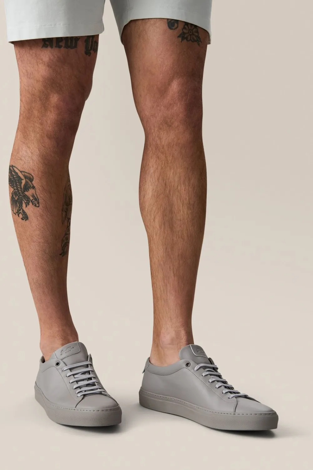 Best Sale Good Man Brand Edge Lo-Top Sneaker: Mono | Nappa Leather