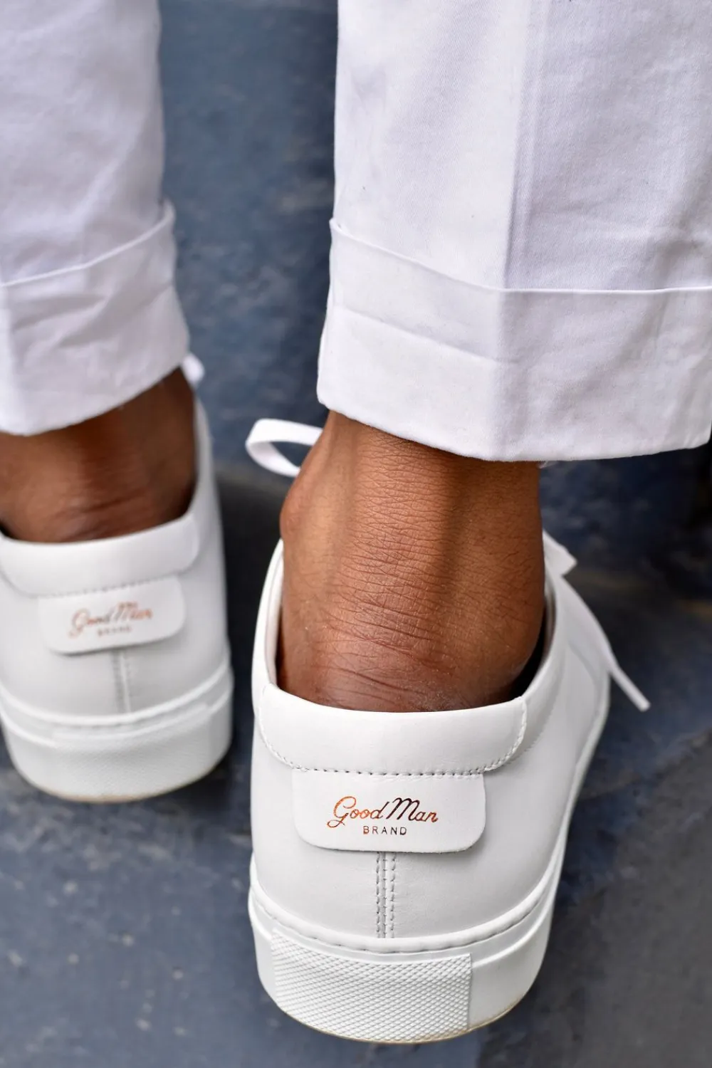 Best Sale Good Man Brand Edge Lo-Top Sneaker: Mono | Nappa Leather