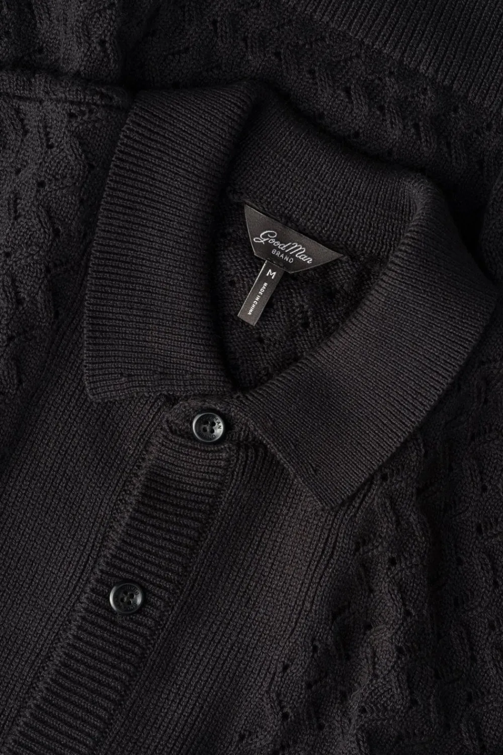 Hot Good Man Brand Essex Open Knit Polo | Organic Cotton, Responsible Cashmere