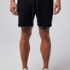 Shop Good Man Brand Focus Short | French Terry Black
