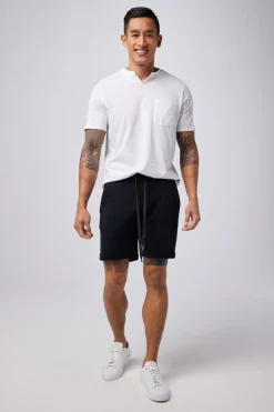 Shop Good Man Brand Focus Short | French Terry Black