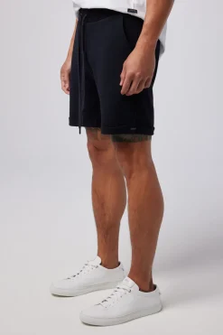 Shop Good Man Brand Focus Short | French Terry Black