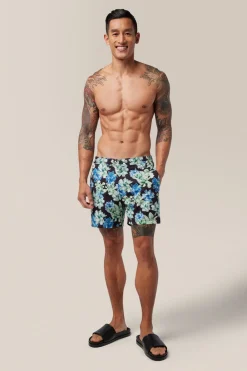 Discount Good Man Brand Havana Swim Trunk | Recycled Stretch Polyester