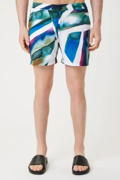 Discount Good Man Brand Havana Swim Trunk | Recycled Stretch Polyester