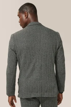 Flash Sale Good Man Brand Hollis Blazer | Responsible Herringbone Cotton Black