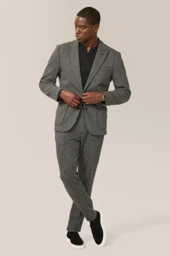 Flash Sale Good Man Brand Hollis Blazer | Responsible Herringbone Cotton Black