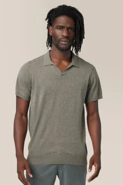 Outlet Good Man Brand Johnny Collar Sweater | Cotton & Linen