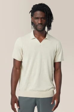 Outlet Good Man Brand Johnny Collar Sweater | Cotton & Linen