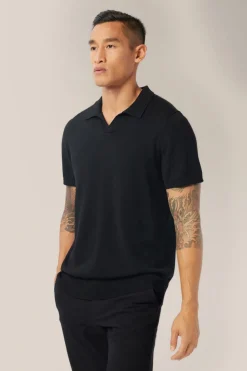Clearance Good Man Brand Knit Polo Sweater | Merino Wool