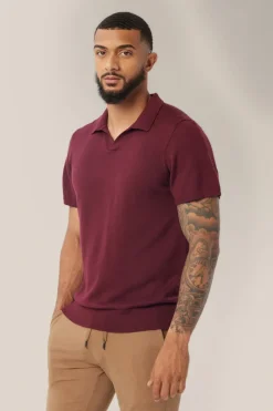 Clearance Good Man Brand Knit Polo Sweater | Merino Wool