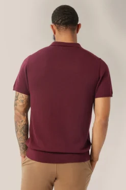 Clearance Good Man Brand Knit Polo Sweater | Merino Wool