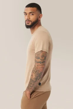 Fashion Good Man Brand Knit Tee | Organic Cotton & Recycled Cashmere