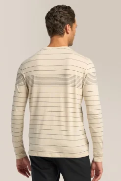 Cheap Good Man Brand Long Sleeve Crewneck Tee | Striped Cotton