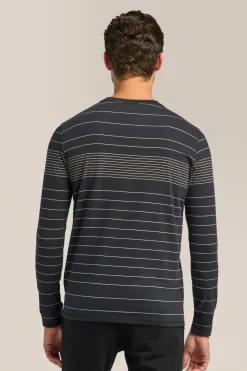 Cheap Good Man Brand Long Sleeve Crewneck Tee | Striped Cotton