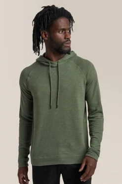 Clearance Good Man Brand Long Sleeve Hoodie | Marled French Terry