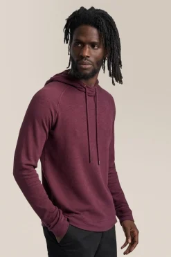 Clearance Good Man Brand Long Sleeve Hoodie | Marled French Terry