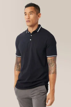 Best Sale Good Man Brand Match Point Polo | Soft Slub Jersey