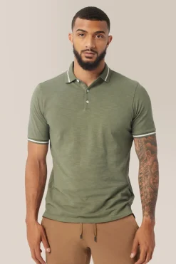 Best Sale Good Man Brand Match Point Polo | Soft Slub Jersey