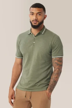 Best Sale Good Man Brand Match Point Polo | Soft Slub Jersey