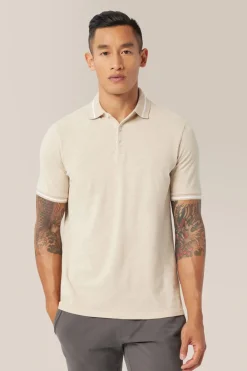 Best Sale Good Man Brand Match Point Polo | Soft Slub Jersey