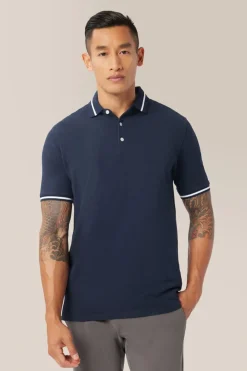 Best Sale Good Man Brand Match Point Polo | Soft Slub Jersey