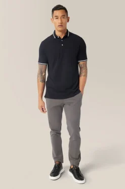 Best Sale Good Man Brand Match Point Polo | Soft Slub Jersey