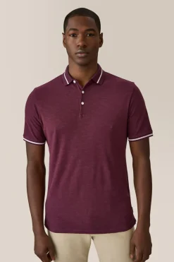 Best Sale Good Man Brand Match Point Polo | Soft Slub Jersey