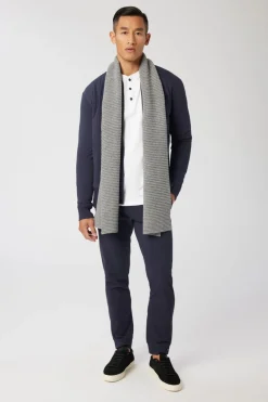 Discount Good Man Brand Ottoman Rib Scarf | Wool & Cashmere
