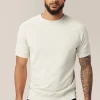 New Good Man Brand Purpose Short Sleeve French Terry Sweatshirt | Cotton