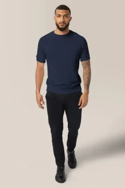 New Good Man Brand Purpose Short Sleeve French Terry Sweatshirt | Cotton