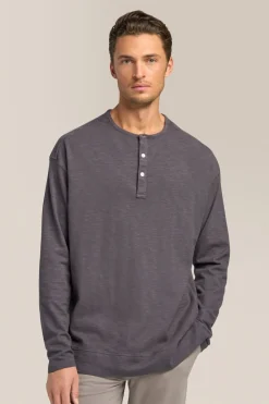 Flash Sale Good Man Brand Relaxed Henley | Cotton