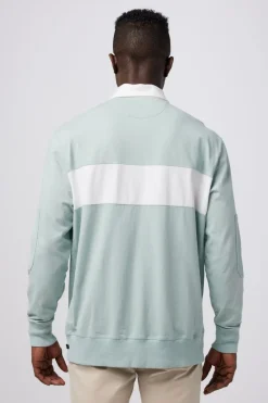 Discount Good Man Brand Rugby Striped Shirt | Textured Cotton Jersey