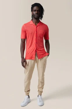 Flash Sale Good Man Brand Short Sleeve Camp Shirt | Linen