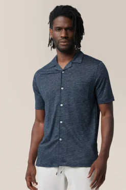 Flash Sale Good Man Brand Short Sleeve Camp Shirt | Linen